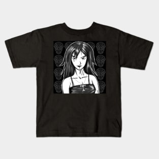 death from sandman skeleton girl ecopop Kids T-Shirt